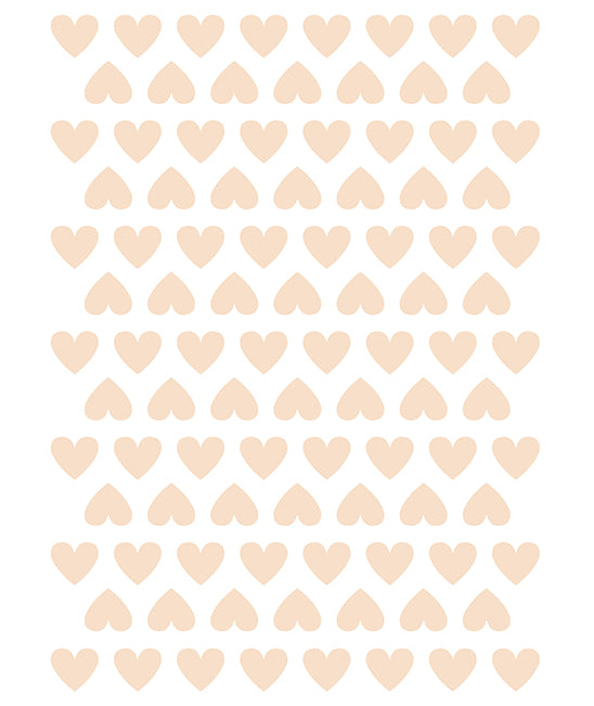 MINIMA - Stickers muraux - 98 coeurs