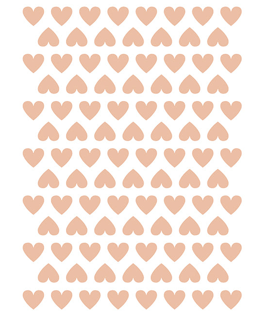 MINIMA - Stickers muraux - 98 coeurs