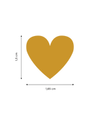 MINIMA - Stickers muraux - 98 coeurs