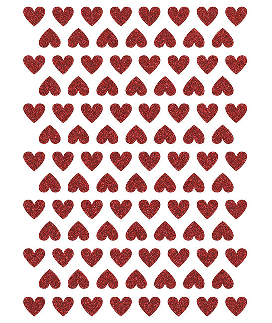 MINIMA - Stickers muraux - 98 coeurs