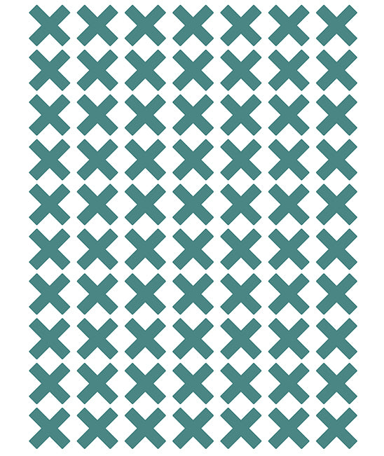 MINIMA - Stickers muraux - 70 croix
