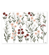 EDEN - Stickers muraux - Grandes fleurs