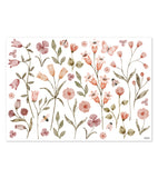 COCCINELLA - Stickers muraux - Champs de fleurs et insectes