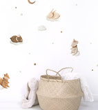 CLOUDY TALES - Stickers muraux - Animaux endormis