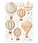 CLOUDY TALES - Stickers muraux - Montgolfières