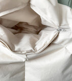 Fauteuil + repose pied enfant – Design ergonomique et pratique - beige