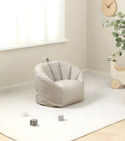 Fauteuil + repose pied enfant – Design ergonomique et pratique - gris