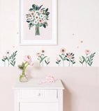 WONDERLAND - Stickers muraux - Fleurs d'anémones roses