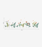 WONDERLAND - Stickers muraux - Fleurs d'anémones roses