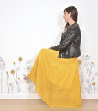 CHAMOMILE - Stickers muraux - Grandes fleurs de Camomille