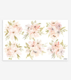 APPOLINE - Stickers muraux - Bouquets de fleurs (aquarelle)