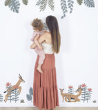 TANZANIA - Stickers muraux - Monsteras et feuillages