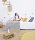 WILDFLOWERS - Stickers muraux - Fleurs : bleuets, coquelicot ...