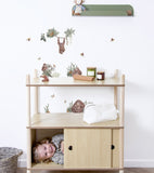 UTAN - Stickers muraux - Singes et plantes