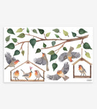 QUEYRAN - Stickers muraux - Les rouges - gorges