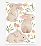 FOREST - Stickers muraux - Les lapins