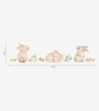 FOREST - Stickers muraux - Les lapins