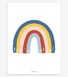 BROOKLYN - Lot affiches enfant - Arc-en-ciel (lot de 5)