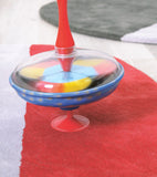 STONE - Tapis enfant - Galet (rouge et gris)