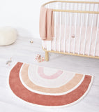 PARADISIO - Tapis enfant - Arc-en-ciel (orange)