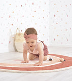 PARADISIO - Tapis enfant - Arc-en-ciel (orange)