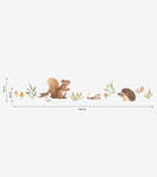 OH DEER - Stickers muraux - Animaux de la forêt