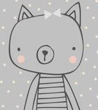 LITTLE FRIENDS - Affiche enfant - Le chat