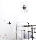 MUM OF LOVE - Affiche enfant - Danseuse sur la lune