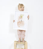 FLAMINGO - Affiche enfant - Flamant rose