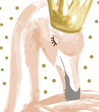 FLAMINGO - Affiche enfant - Flamant rose