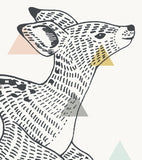 ENCHANTED - Affiche enfant - La biche