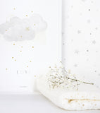 STARDUST - Affiche enfant - Étoiles et nuage