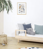 TANZANIA - Affiche enfant - Les animaux sauvages