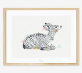 ENCHANTED - Affiche enfant - La biche