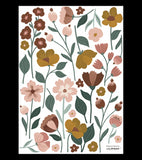 CAPUCINE - Stickers muraux - Les fleurs