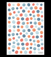 GENTLE FRIENDS - Stickers muraux - Pois multicolores