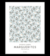 PICNIC DAY - Affiche enfant - Marguerites (bleu clair)