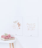 ISLANDIC POPPIES - Lot de 2 affiches enfant - Coquelicot et poésie