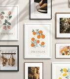 LOUISE - Affiche enfant - Oranges