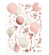 SELENE - Stickers muraux - Ballons (rose)