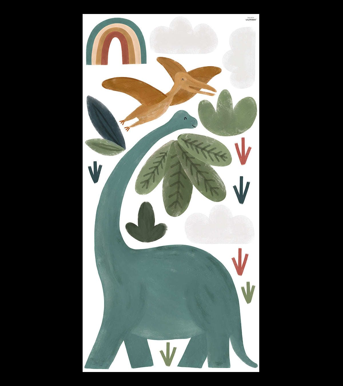 SUNNY - Grand sticker - Grands dinosaures