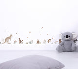 LILYDALE - Stickers muraux - Les animaux d'Australie
