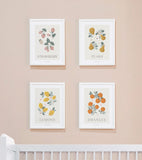 LOUISE - Affiche enfant - Fraises