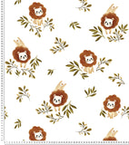 FELIDAE - Papier peint enfant - Motif gentil lion