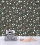 LILYDALE - Papier peint enfant - Motif floral doux et délicat