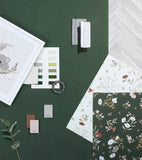 LILYDALE - Papier peint enfant - Motif floral doux et délicat