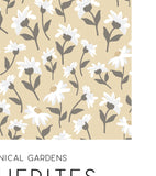 PICNIC DAY - Affiche enfant - Marguerites (moutarde)