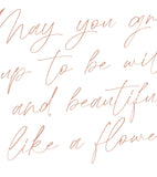 ISLANDIC POPPIES - Lot de 2 affiches enfant - Coquelicot et poésie