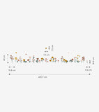 CAPUCINE - Stickers muraux - Grandes fleurs