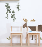 NORWOOD - Grand sticker - Guirlande feuilles de chêne